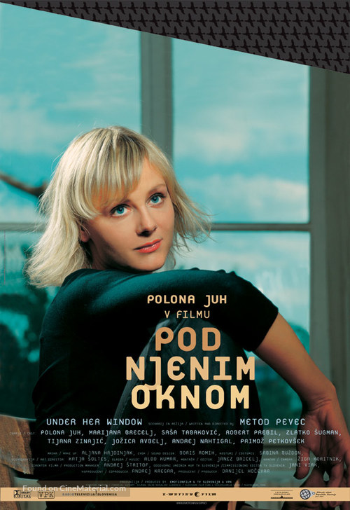 Pod njenim oknom - Slovenian poster