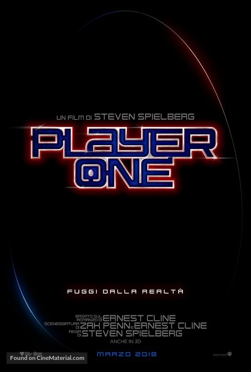 Ready Player One - Italian Movie Poster