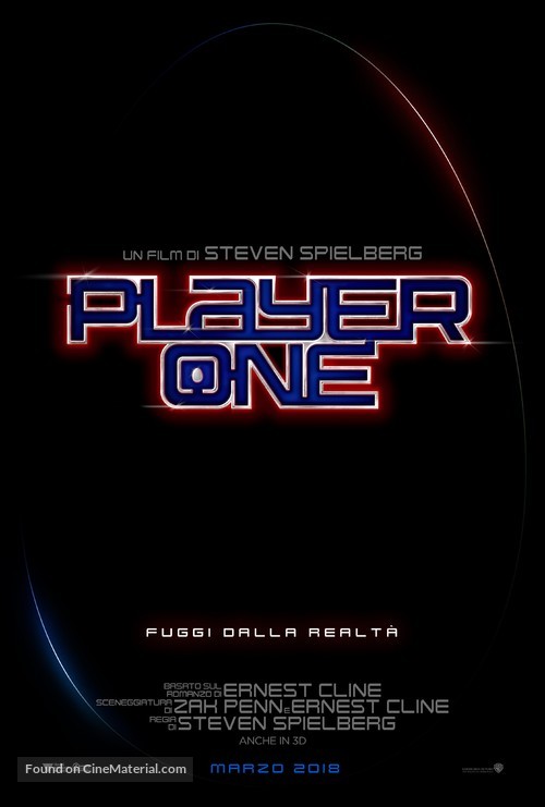 Ready Player One - Italian Movie Poster