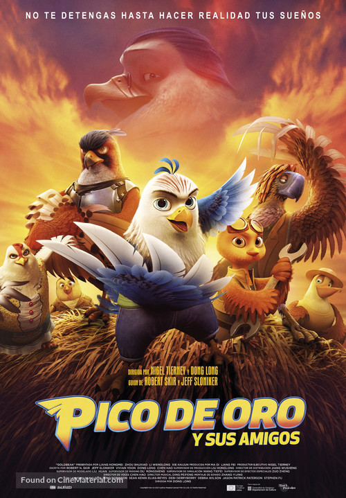 Goldbeak - Spanish Movie Poster