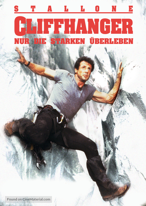 Cliffhanger - German Movie Poster
