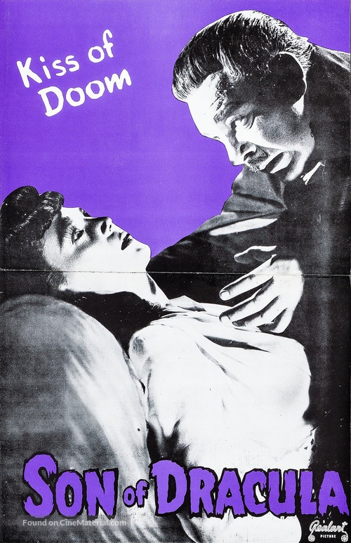 Son of Dracula - poster