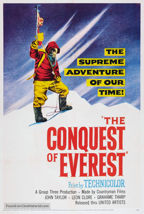 The Conquest of Everest - British Movie Poster