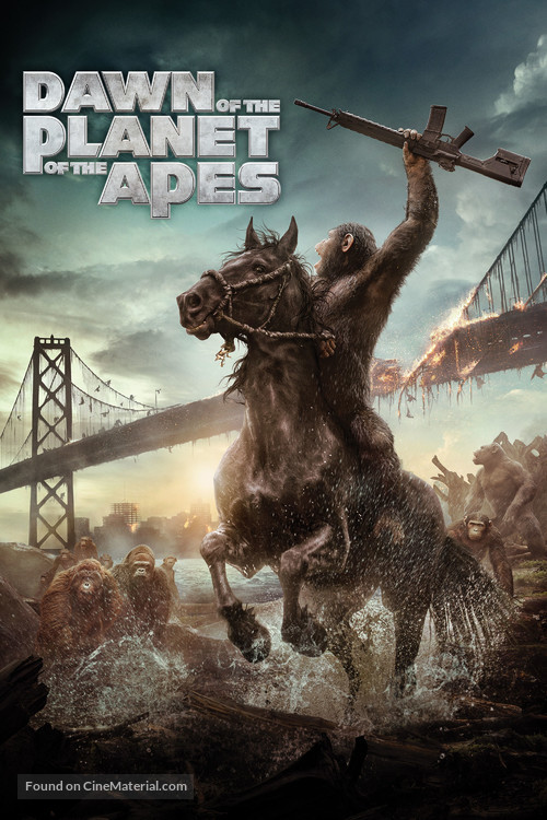 Dawn of the Planet of the Apes - Movie Cover