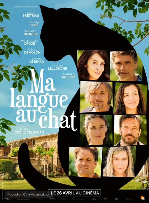 Ma langue au chat - French Movie Poster