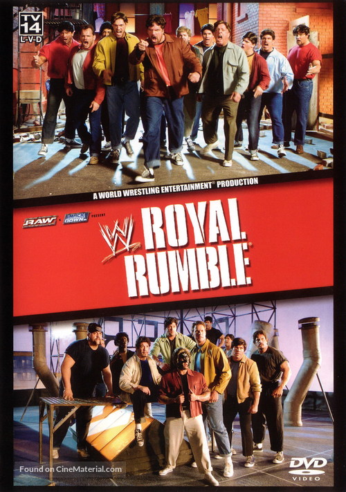 WWE Royal Rumble - DVD movie cover