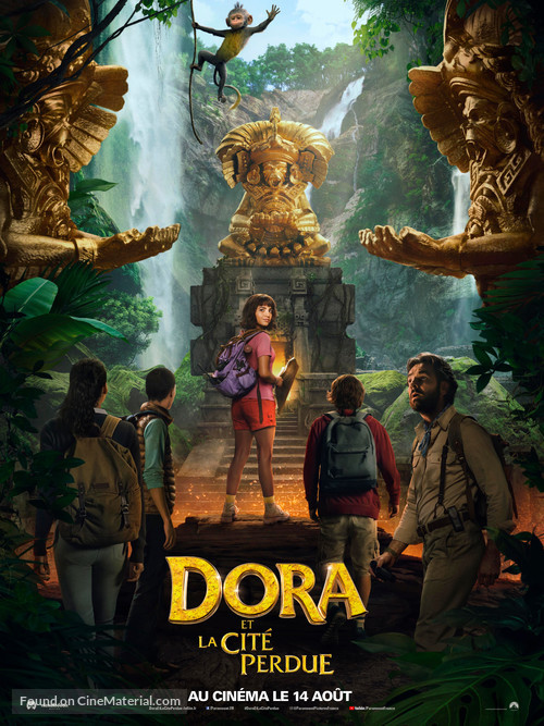 Dora and the Lost City of Gold - French Movie Poster