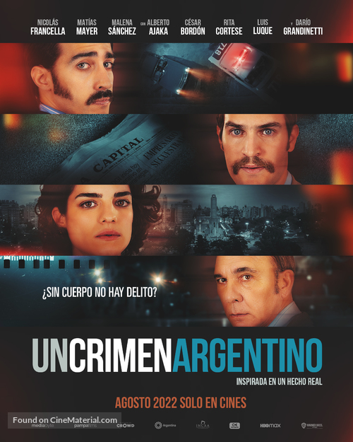 Un crimen argentino - Argentinian Movie Poster