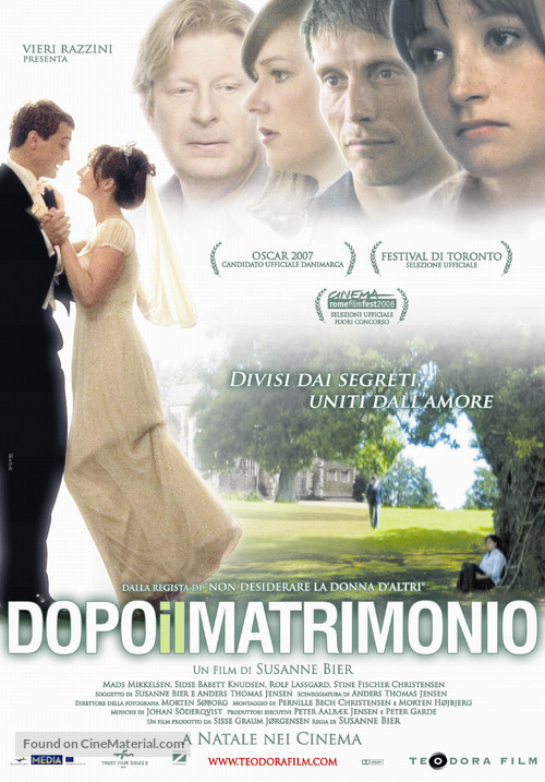 Efter brylluppet - Italian Movie Poster