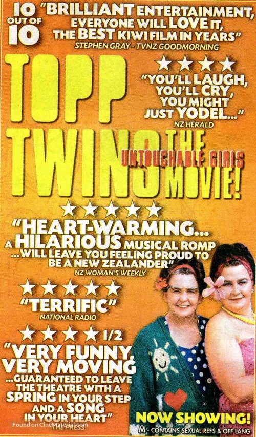 The Topp Twins: Untouchable Girls - Movie Poster