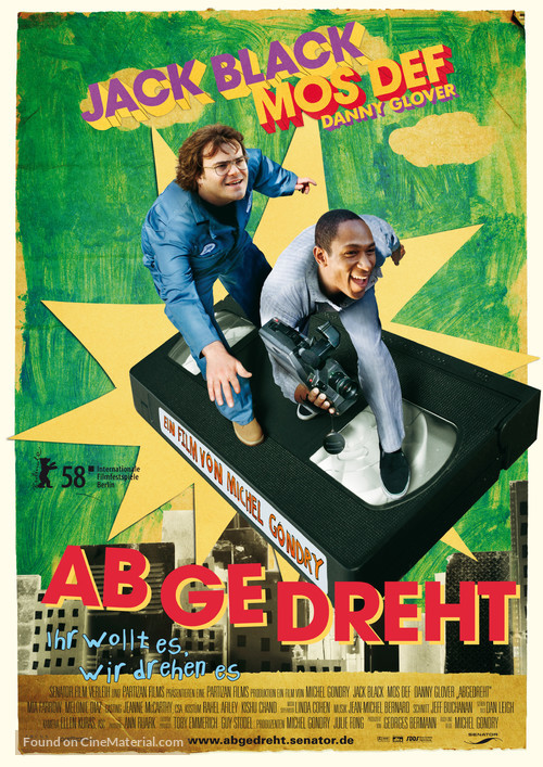 Be Kind Rewind - German Movie Poster