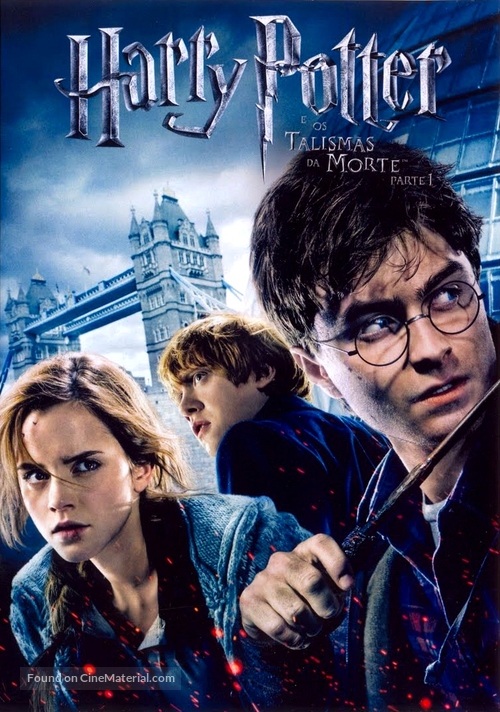 Harry Potter and the Deathly Hallows - Part 1 - Portuguese DVD movie cover