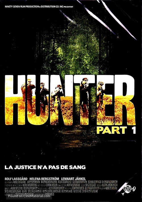 J&auml;garna - French DVD movie cover