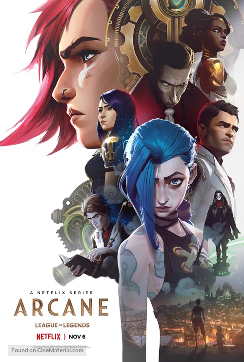 &quot;Arcane: League of Legends&quot; - Movie Poster
