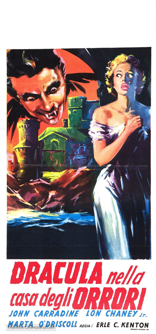 House of Dracula - Italian Movie Poster