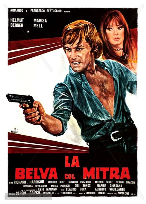 La belva col mitra - Italian Movie Poster