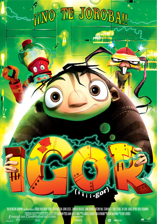 Igor - Spanish Movie Poster