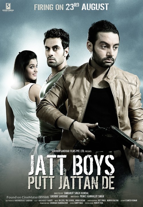 Jatt Boys Putt Jattan De - Indian Movie Poster