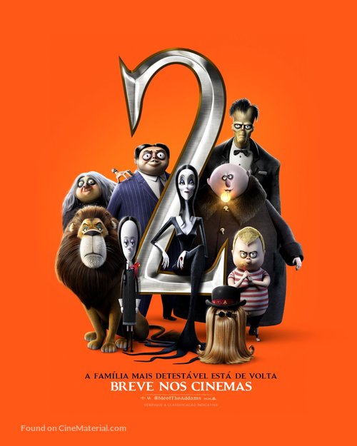 The Addams Family 2 - Brazilian Movie Poster