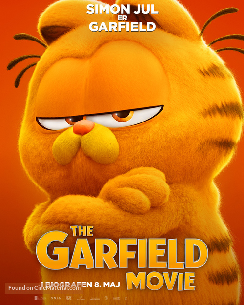 The Garfield Movie - Danish Movie Poster