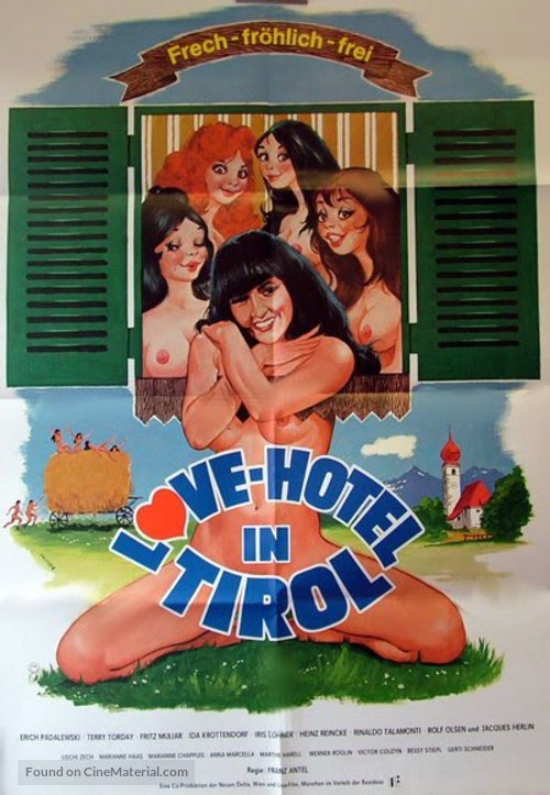 Love-Hotel in Tirol - German Movie Poster