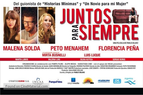 Juntos para siempre - Argentinian Movie Poster
