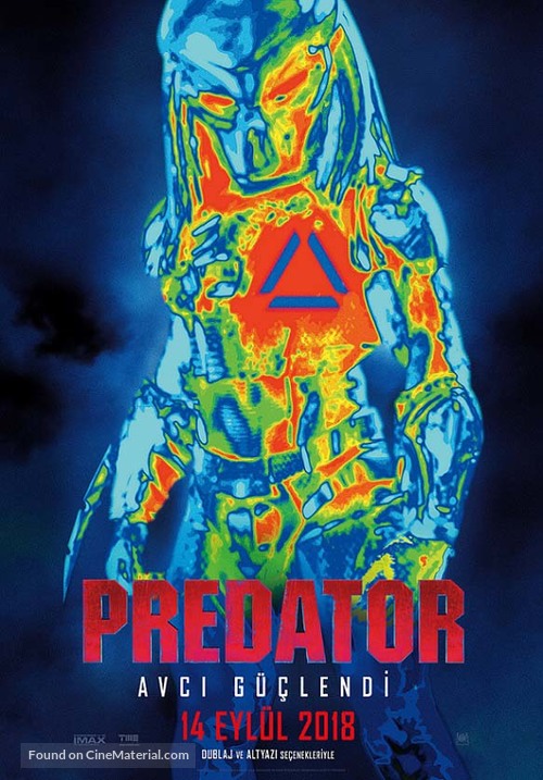 The Predator - Turkish Movie Poster