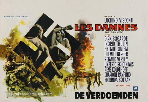 La caduta degli dei (G&ouml;tterd&auml;mmerung) - Belgian Movie Poster