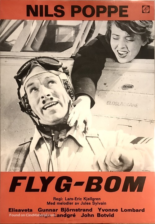 Flyg-Bom - Swedish Movie Poster