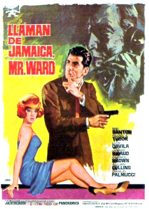 Llaman de Jamaica, Mr. Ward - Spanish Movie Poster