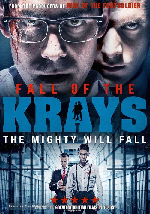 The Fall of the Krays - DVD movie cover