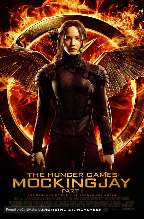 The Hunger Games: Mockingjay - Part 1 - Icelandic Movie Poster