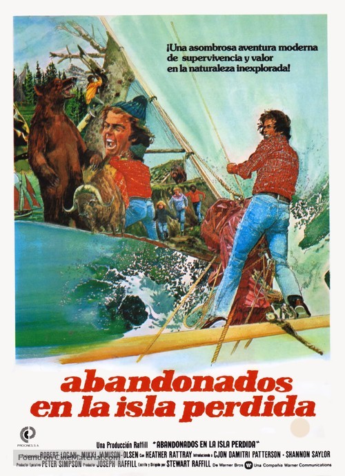 The Sea Gypsies - Spanish Movie Poster