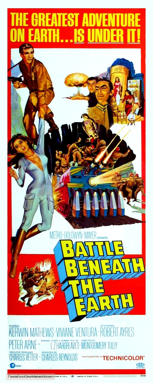 Battle Beneath the Earth - Movie Poster