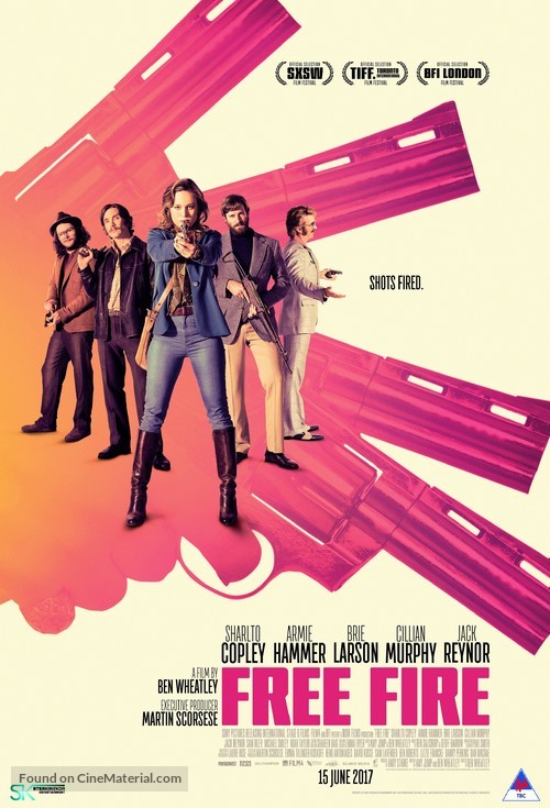 Free Fire - South African Movie Poster