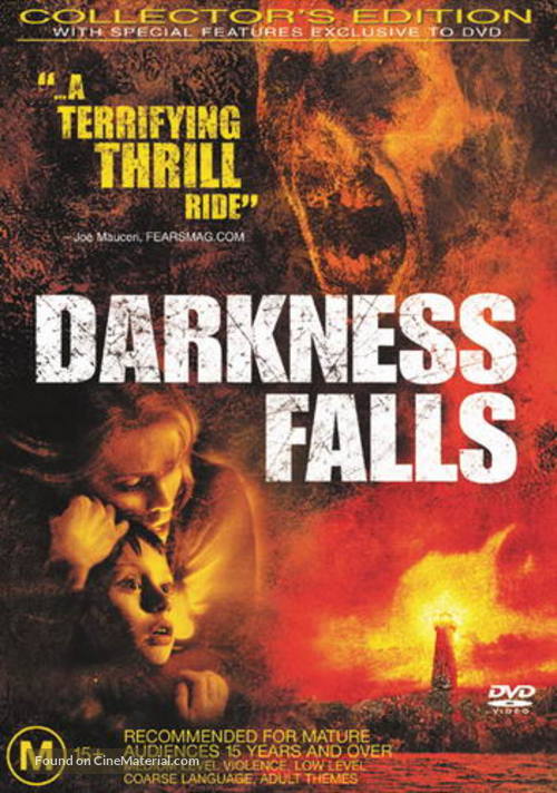 Darkness Falls - Australian DVD movie cover