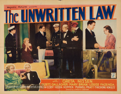 The Unwritten Law - Movie Poster