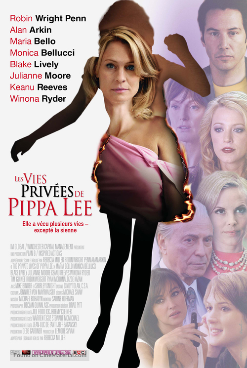 The Private Lives of Pippa Lee - French Movie Poster