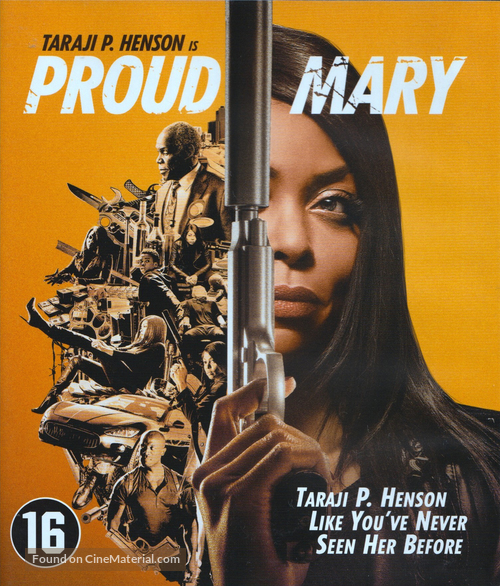 Proud Mary - Dutch Blu-Ray movie cover