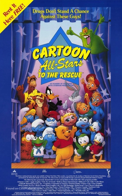 Cartoon All-Stars to the Rescue - Movie Cover