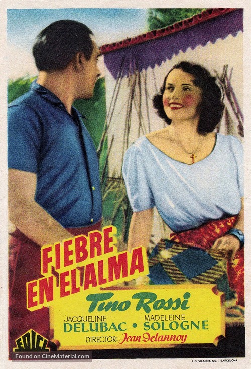 Fi&egrave;vres - Spanish Movie Poster