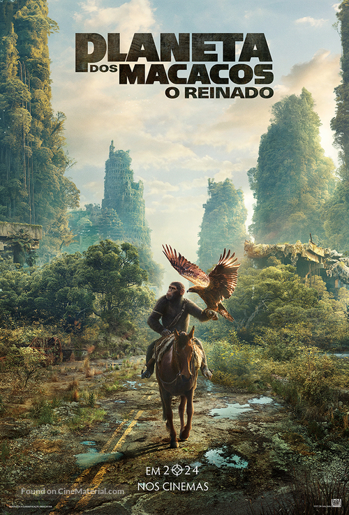 Kingdom of the Planet of the Apes - Brazilian Movie Poster