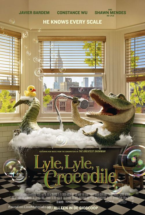 Lyle, Lyle, Crocodile - Dutch Movie Poster