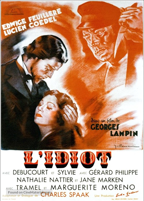 L&#039;idiot - French Movie Poster