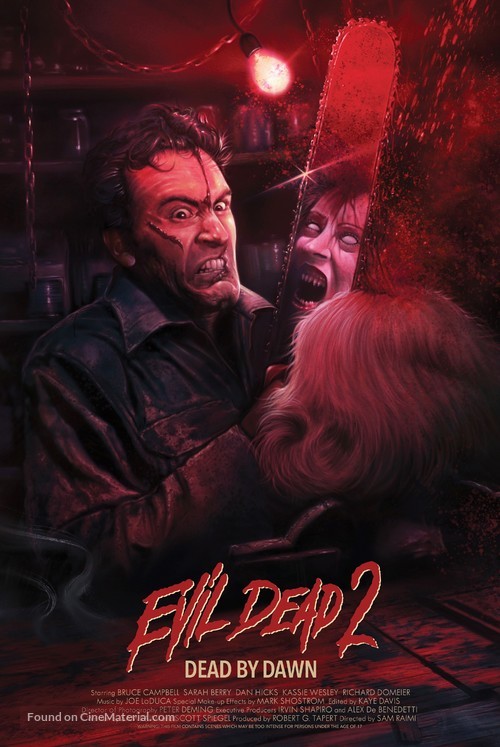 Evil Dead II - Australian poster