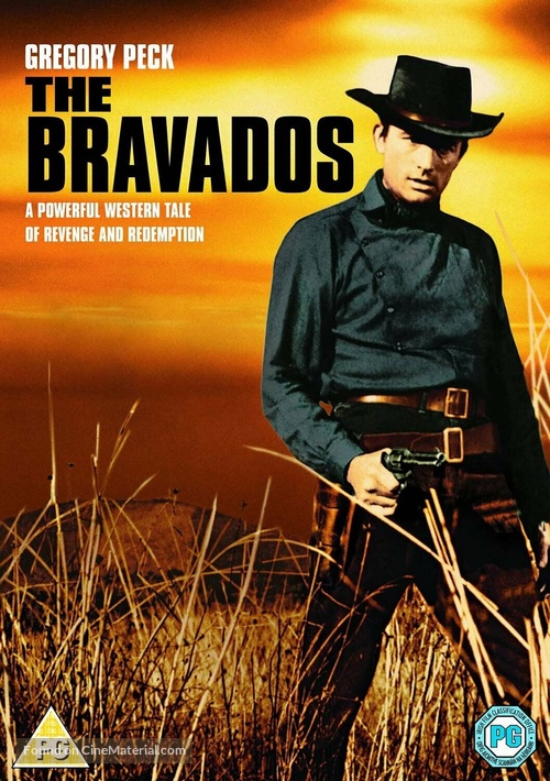 The Bravados - British DVD movie cover