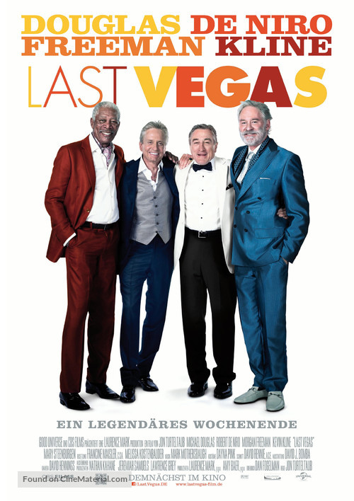 Last Vegas - German Movie Poster