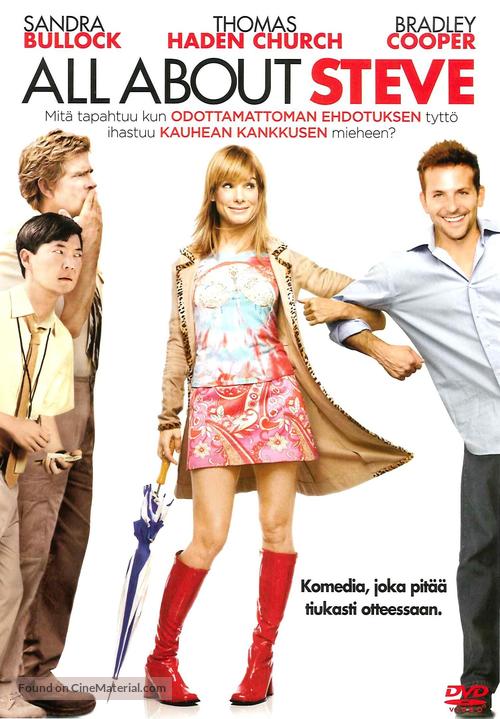 All About Steve - Finnish Movie Cover