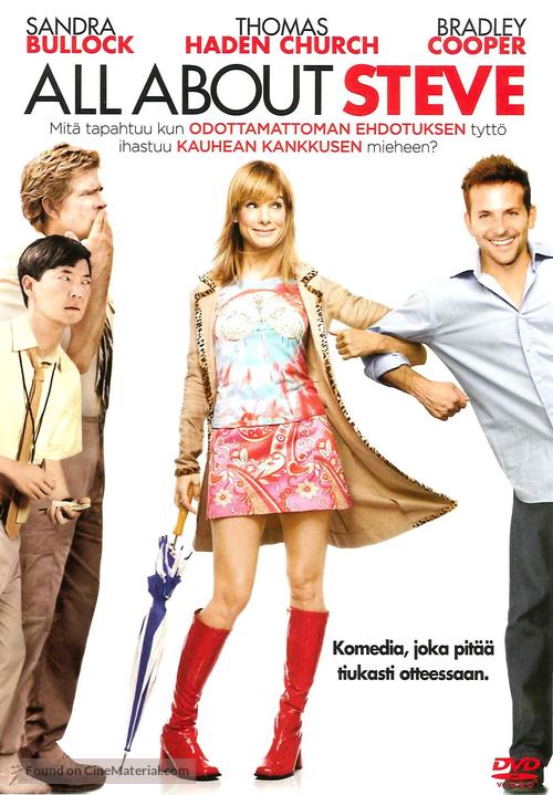 All About Steve - Finnish Movie Cover