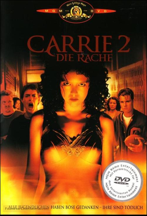 The Rage: Carrie 2 - German DVD movie cover